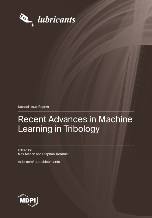 Buch Cover "Recent Advances in Machine Learning in Tribology"