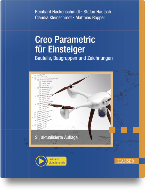 Cover "Creo parametric für Einsteiger"